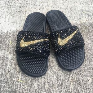 Not For Sale. Custom Nike Slides